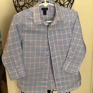 3T Toddler boys J. Crew button shirt